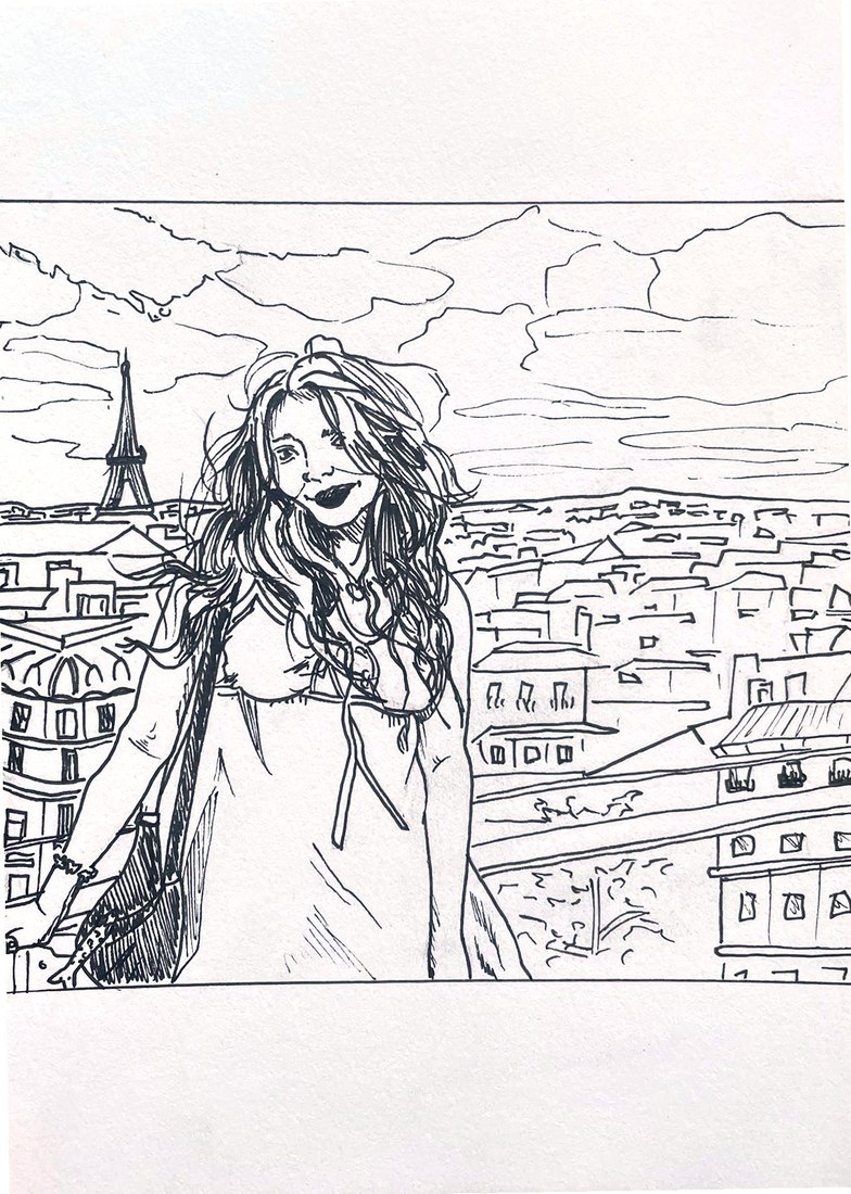 Parisian Rooftop example